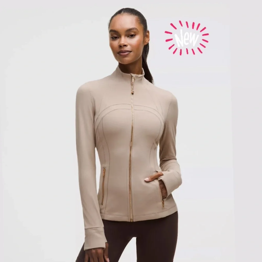 Lululemon Define Jacket Nutmeg with Gold Zipper - Picture 1 of 8